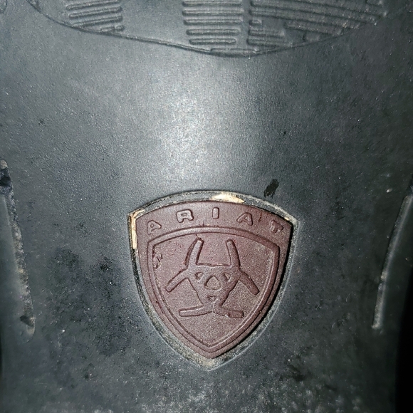 Ariat Black Leather Boots - Picture 2 of 7